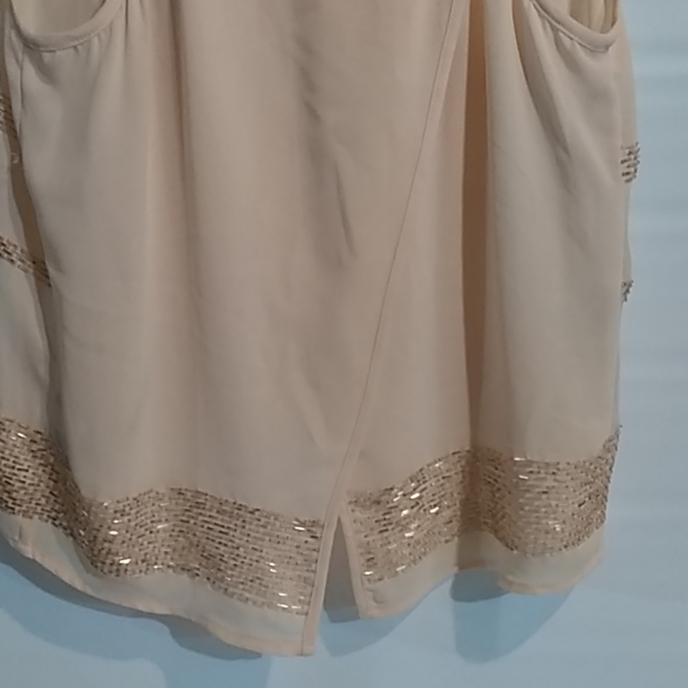 Bebe Embellished Tank Size S/P - Picture 6 of 6